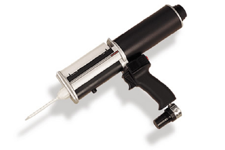 Hand, pneumatische of electrische dispensers, doseerpistool of dispnser gun voor 200ml / 400ml system cartridges
